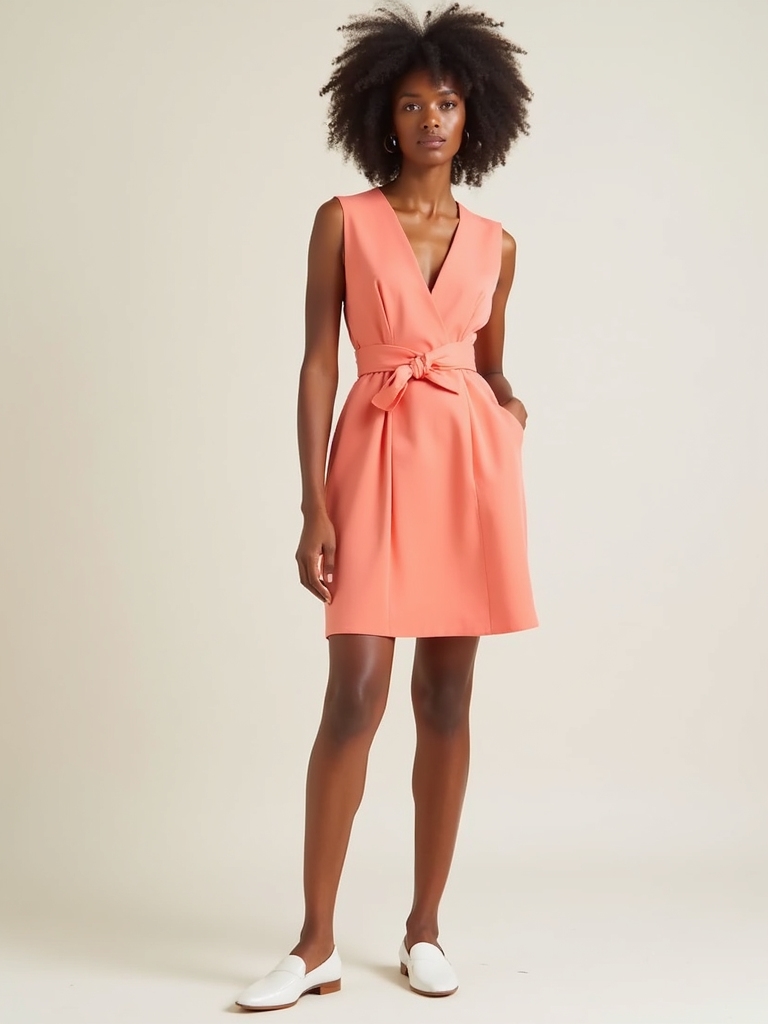 effortless structured dress confidence