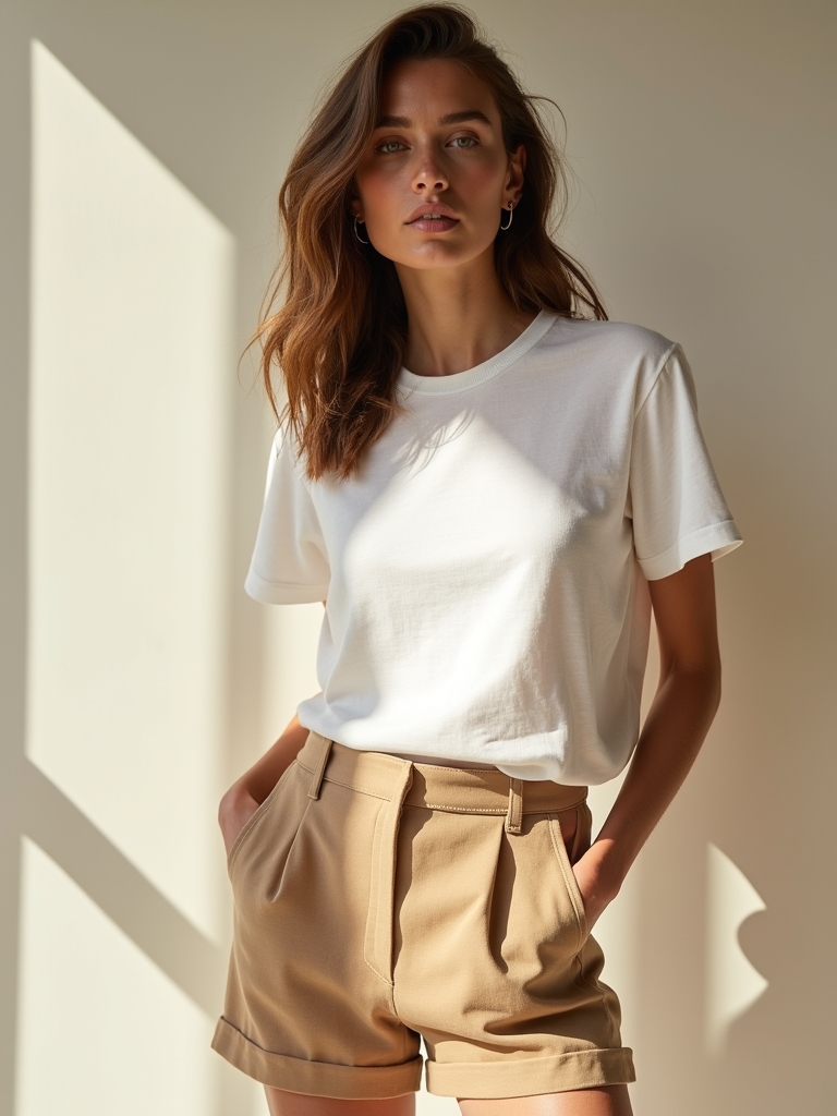 effortless summer chic style
