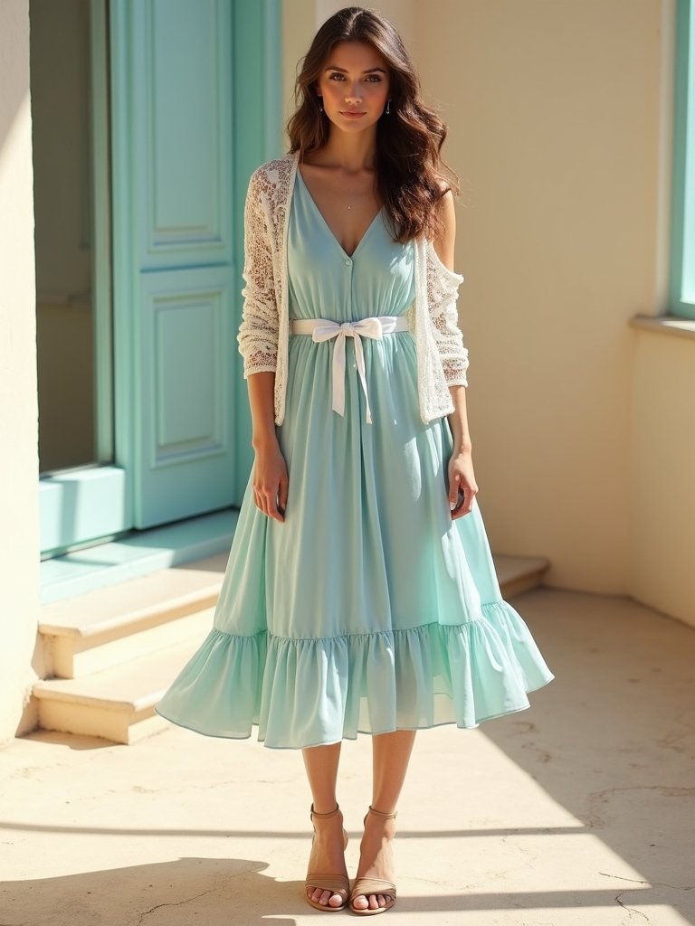 effortless summer dress styling