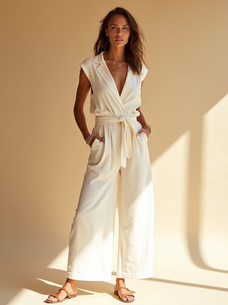 effortless summer jumpsuit style