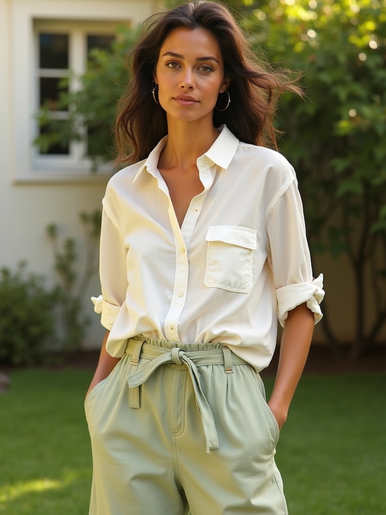 effortless summer linen style