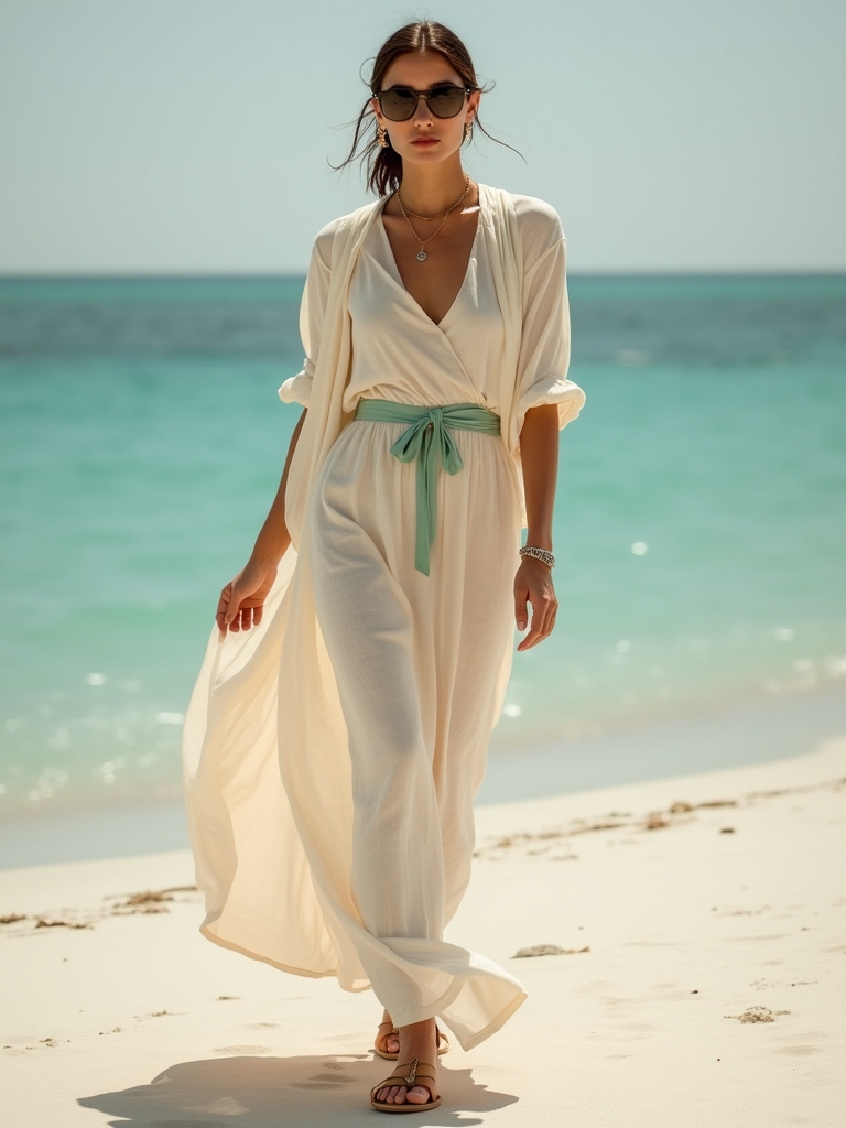 effortless summer linen style