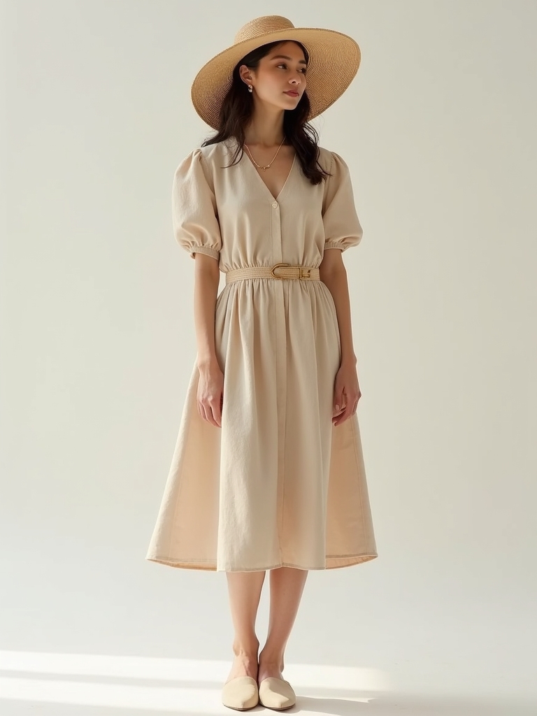 effortless summer linen styling