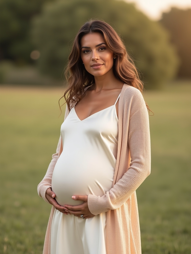 effortless summer maternity style