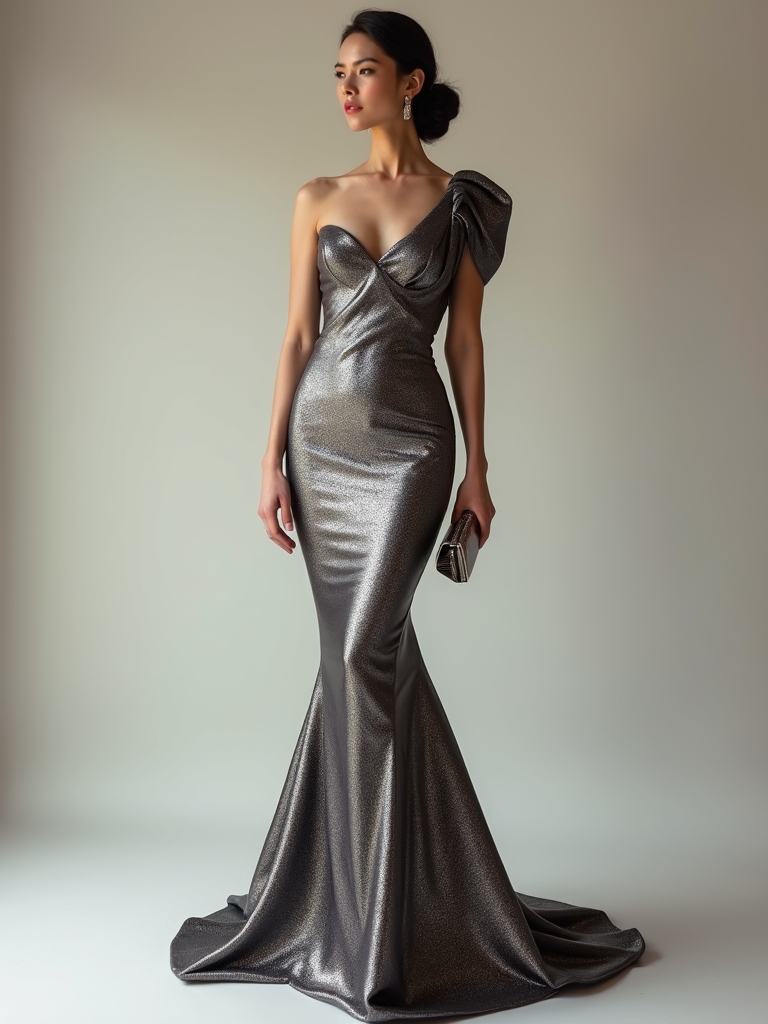 elegant metallics confident movement