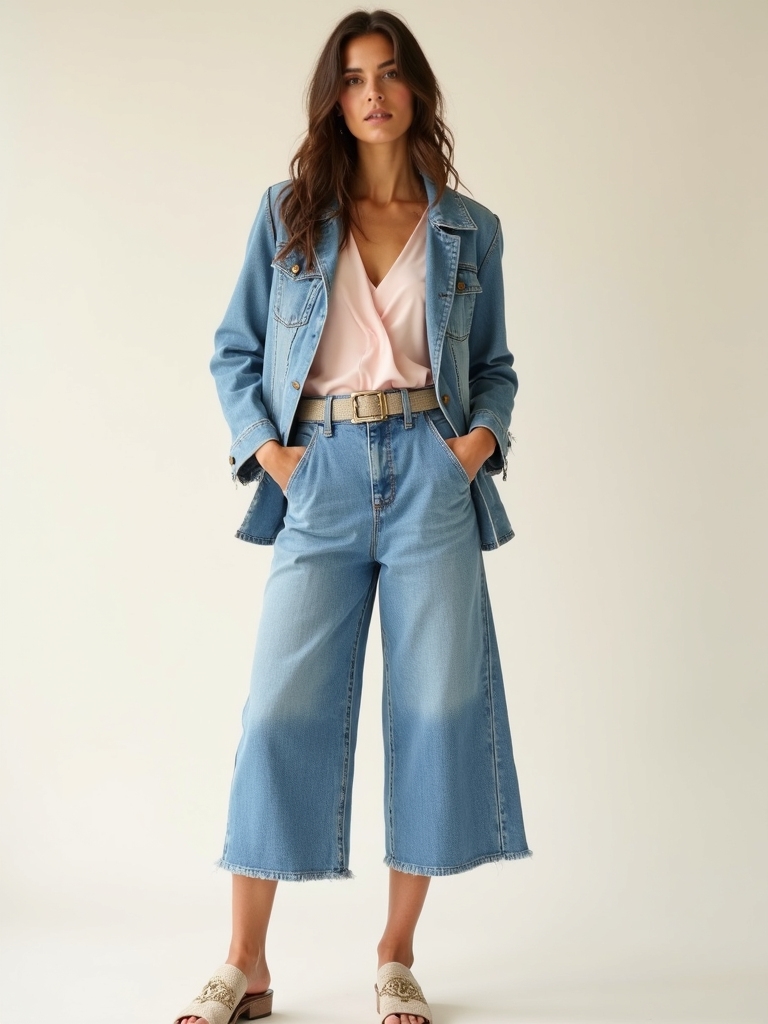 elevated denim summer styles