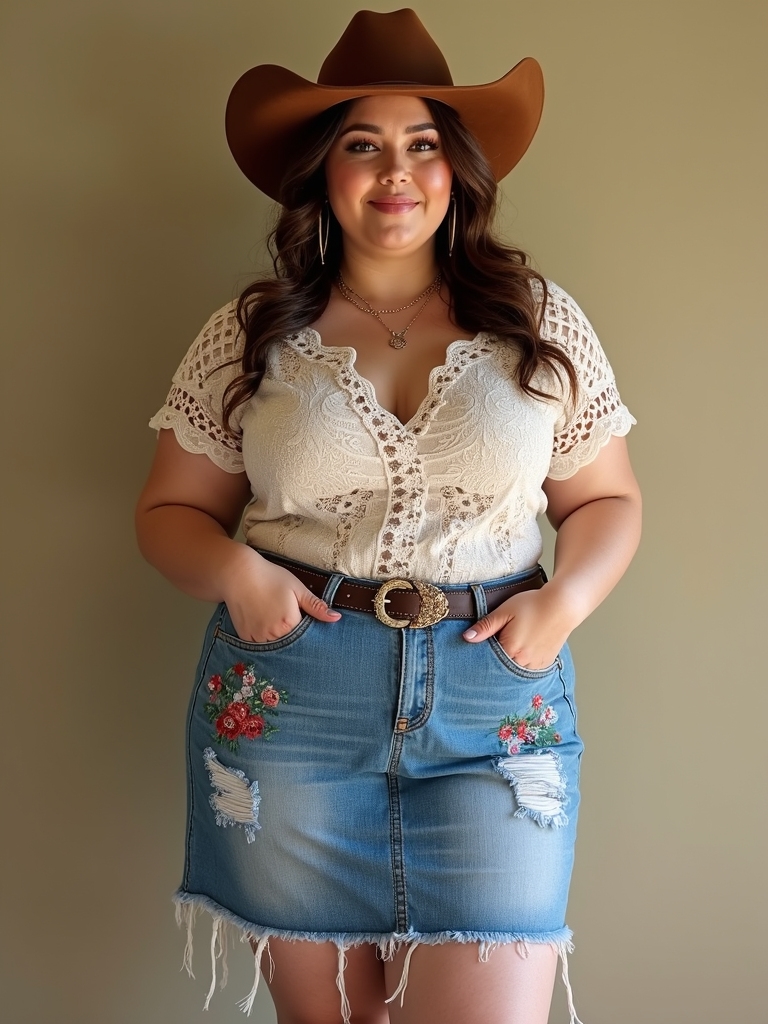 embroidered denim skirt essentials