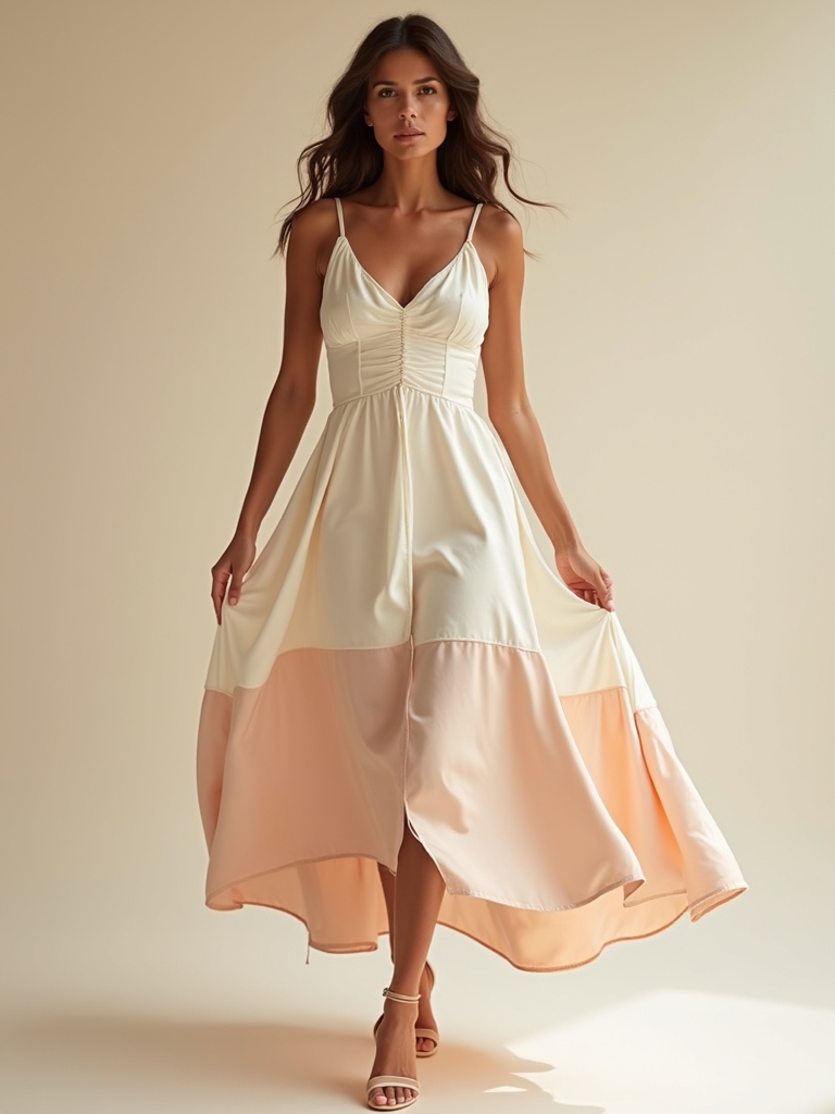 flattering dress silhouette selection