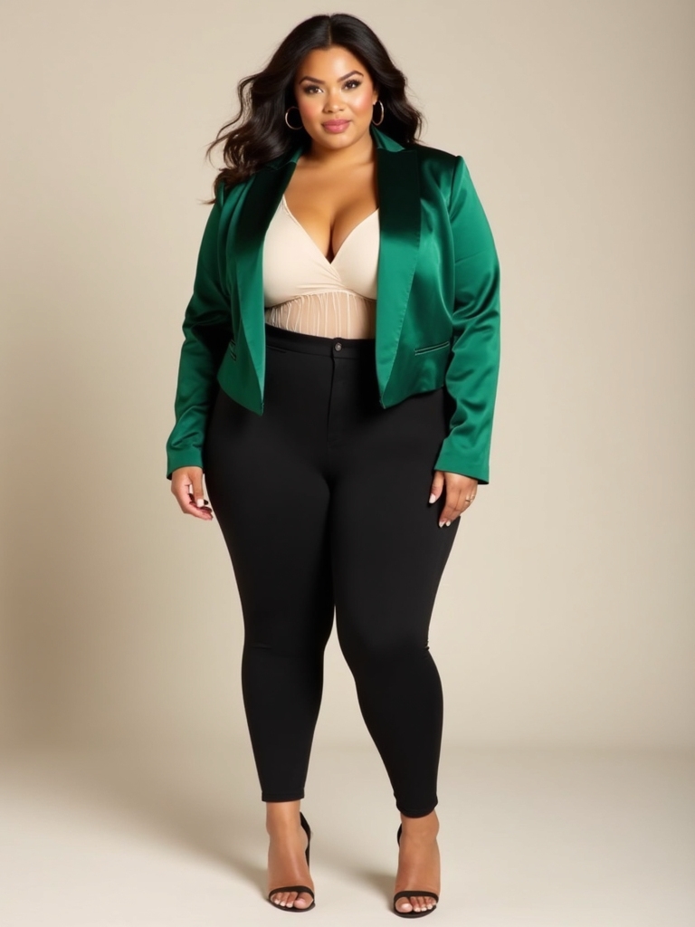 flattering high waist leggings style