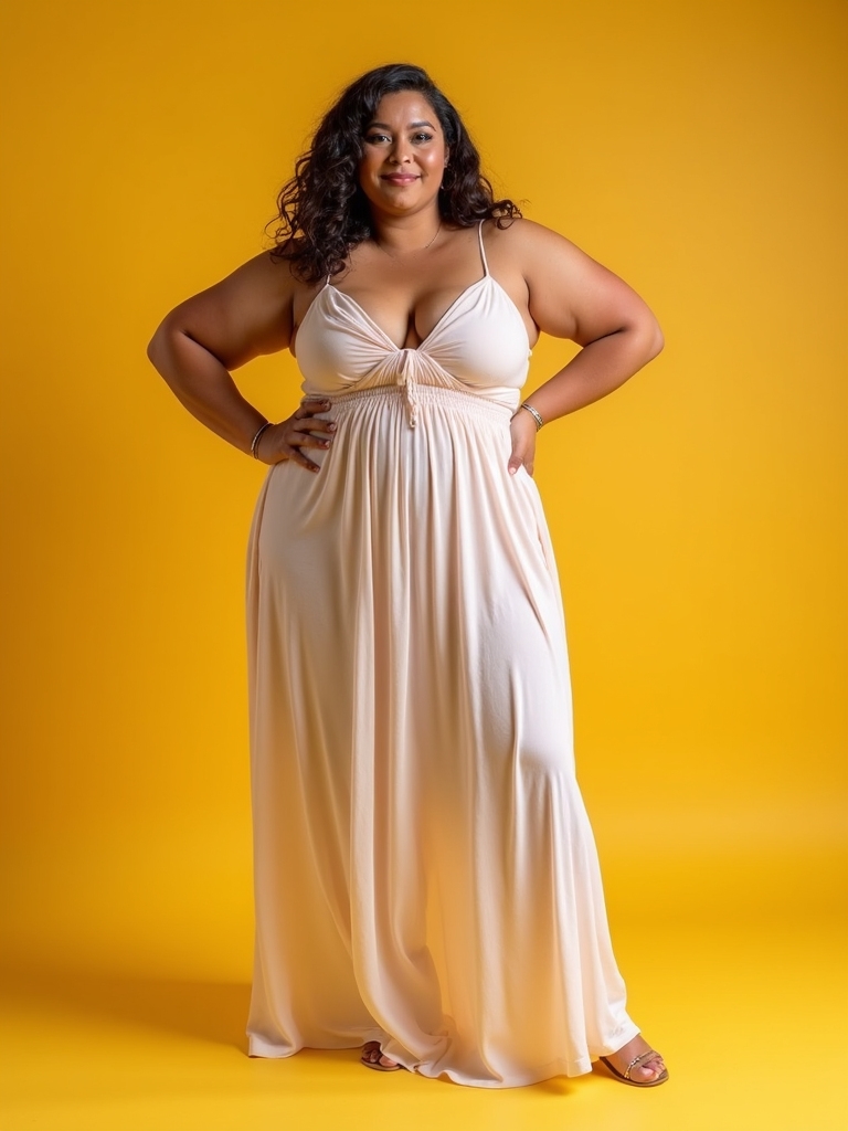 flattering maxi dress silhouettes
