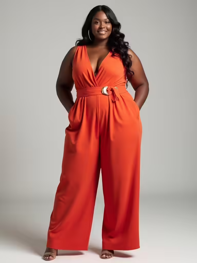 flowy jumpsuit summer styling