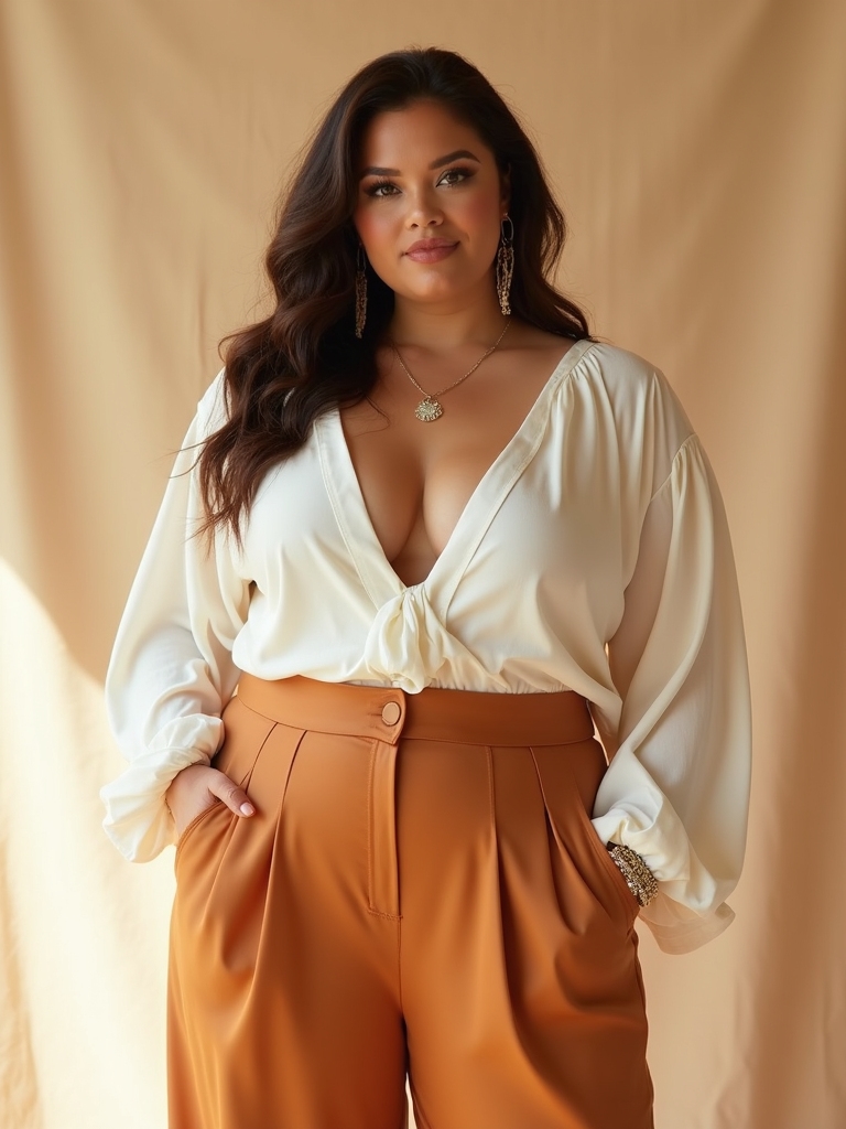 flowy tops wide leg pants