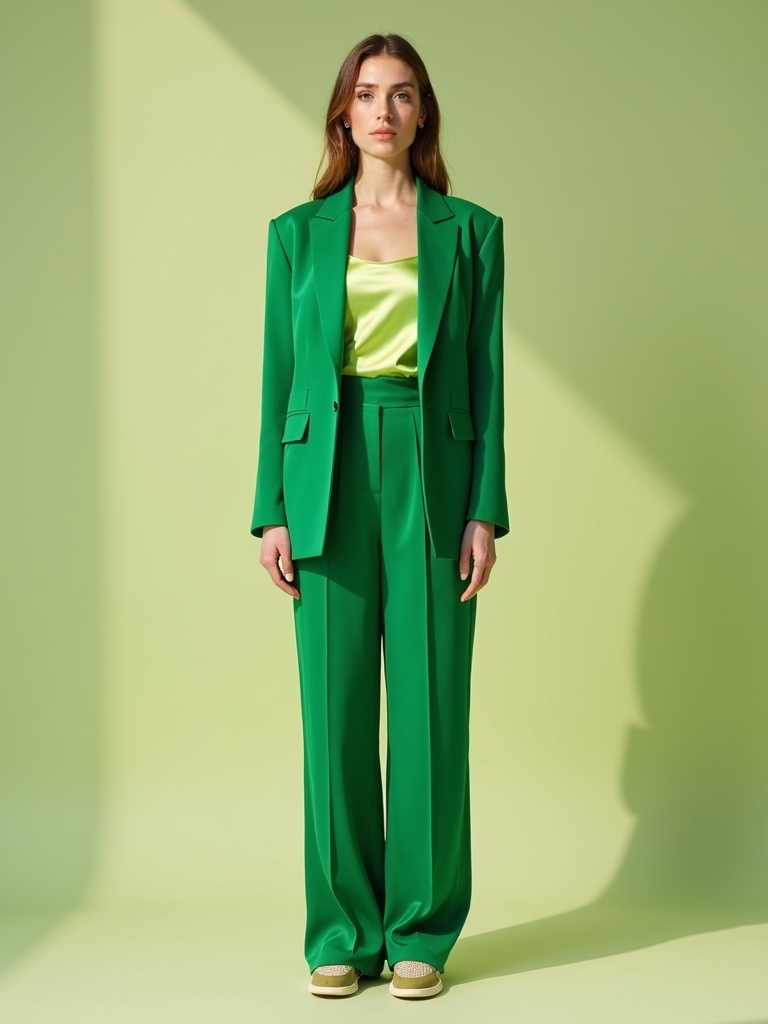 fresh greens enhance outfits