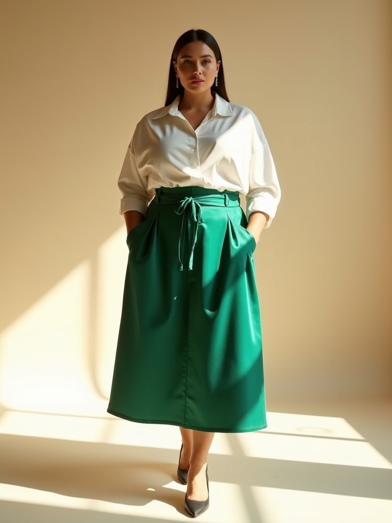 high waist styles for flattering