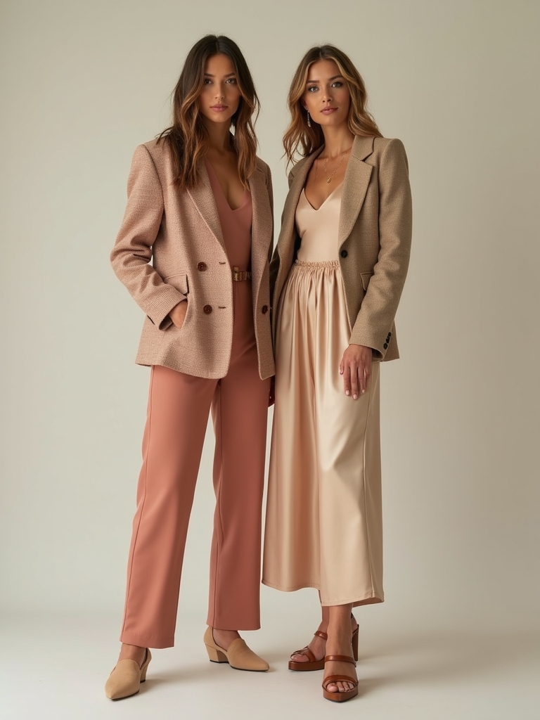 intentional mismatched style confidence