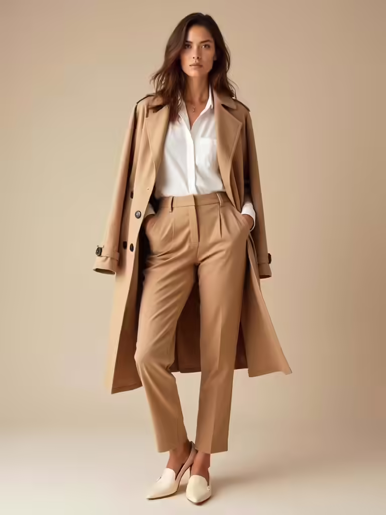 intentional simplicity in outfits