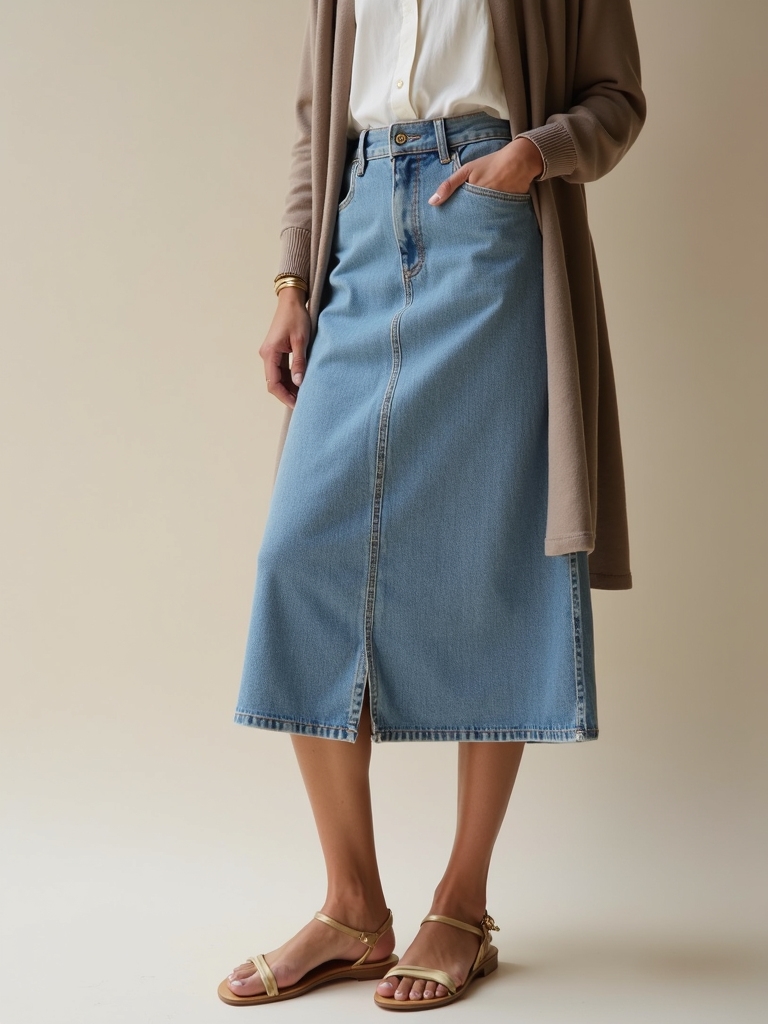 knee length modesty for style