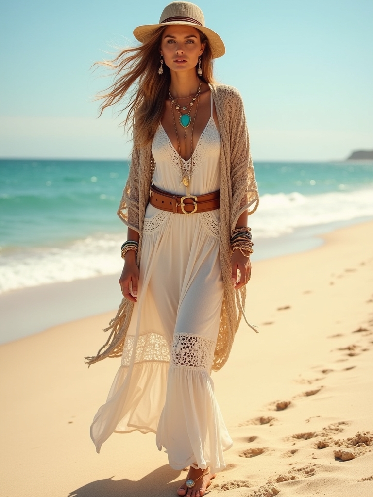 layered jewelry for summer