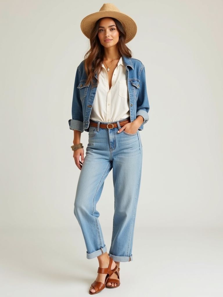 lightweight breathable summer jeans