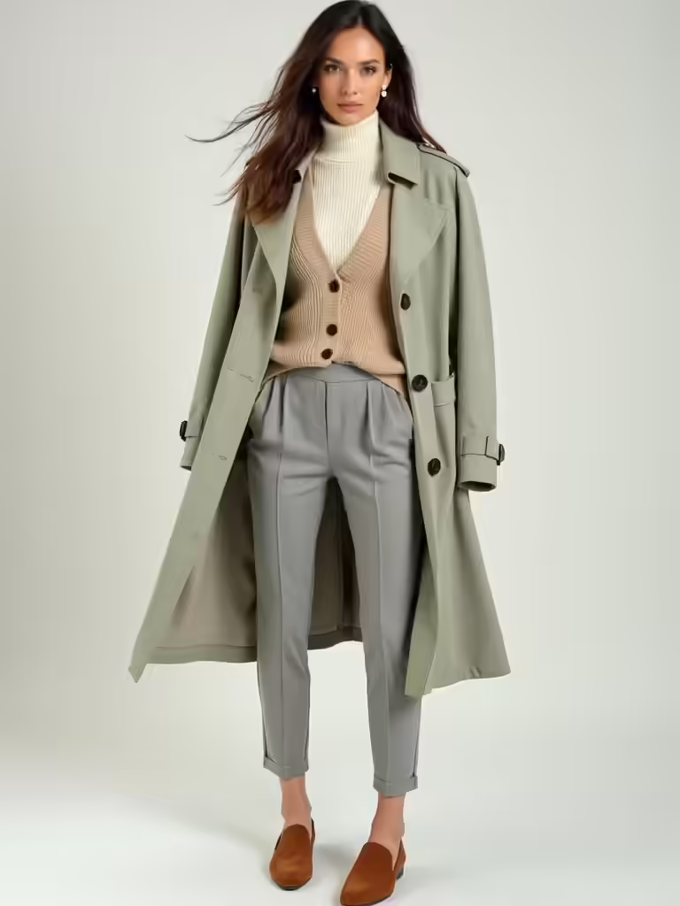 lightweight knit layering styles