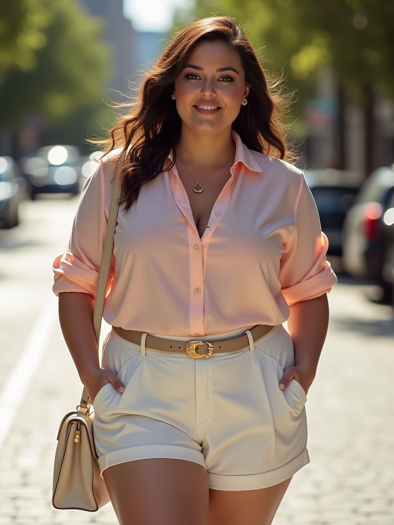 lightweight summer city outfit