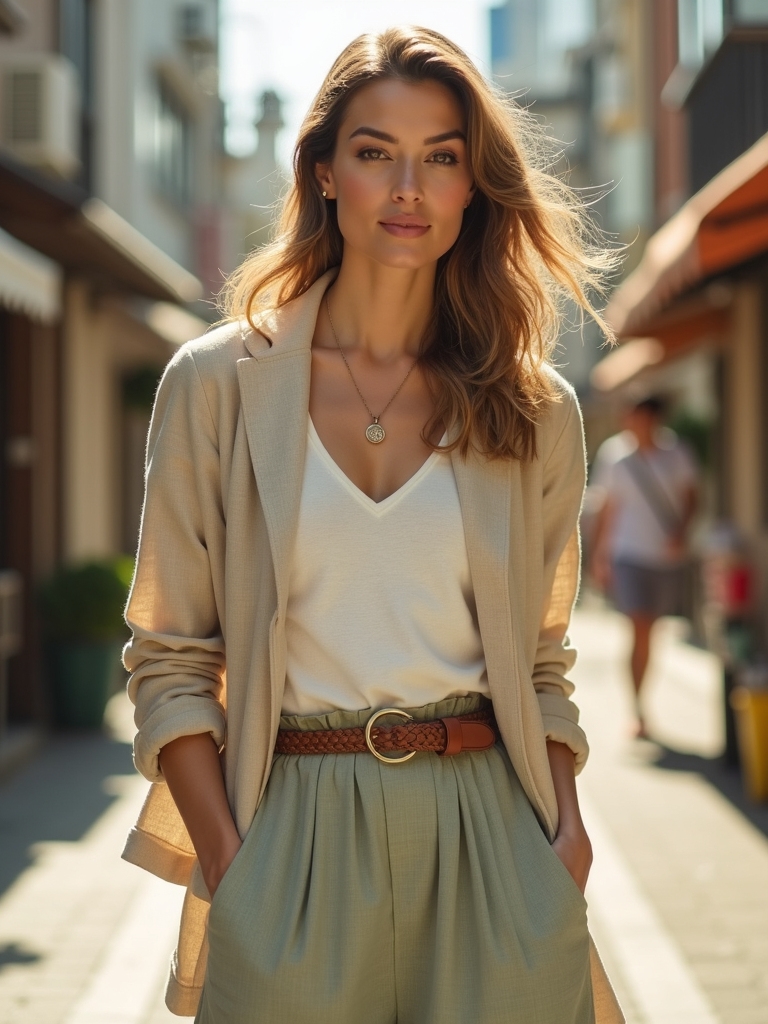linen layers for summer comfort