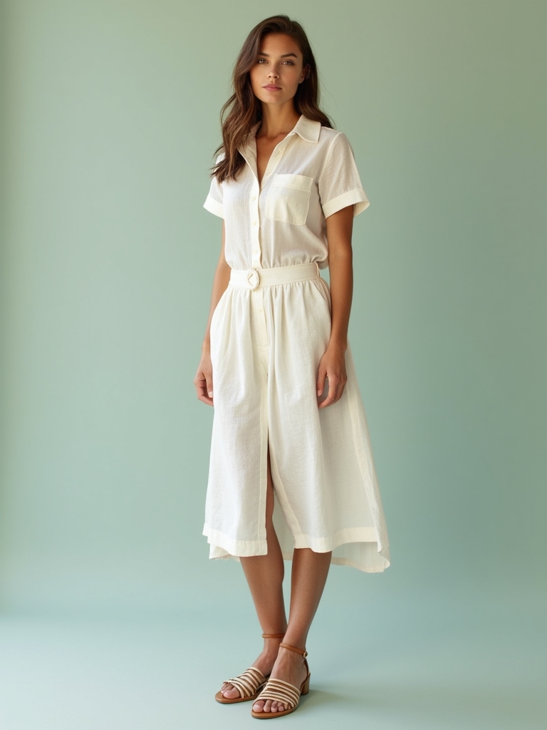 linen outfits for summer elegance