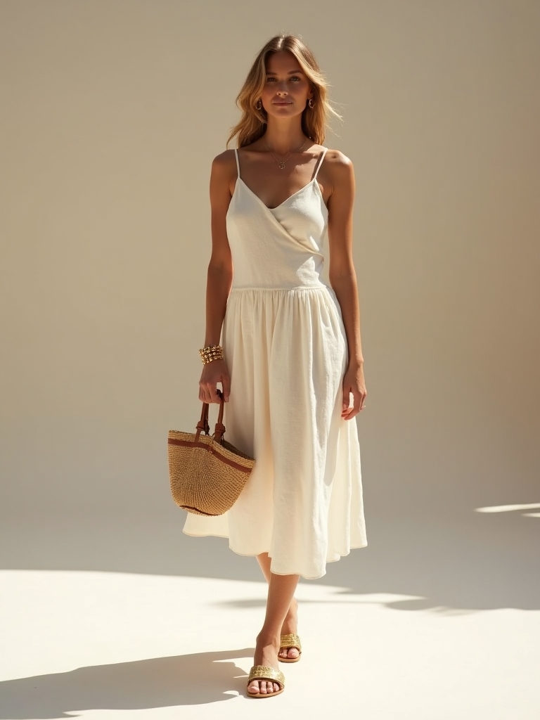 linen slip dress essentials