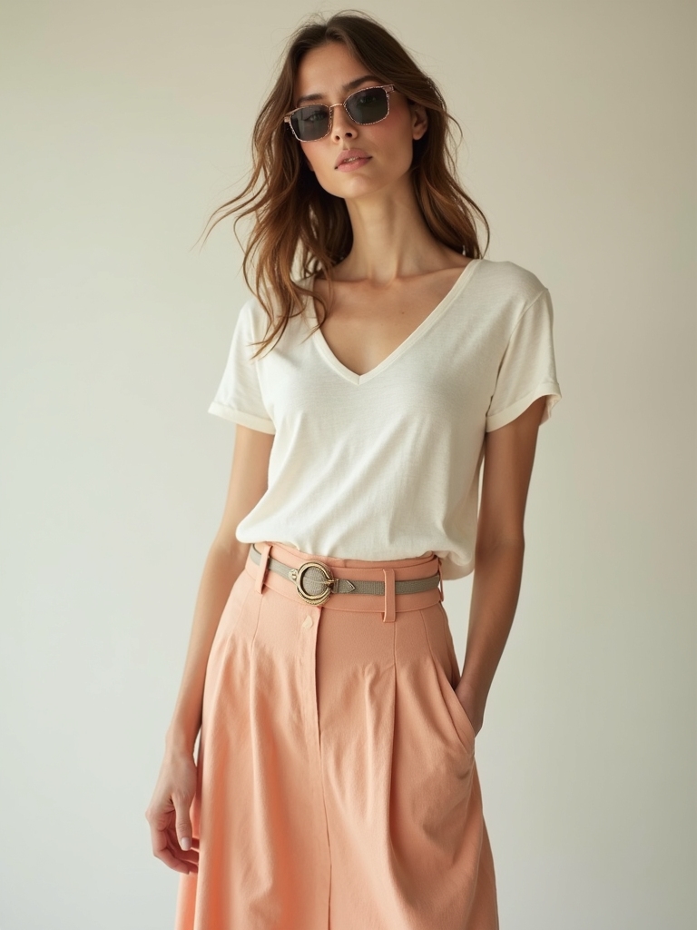 linen tees versatile skirts