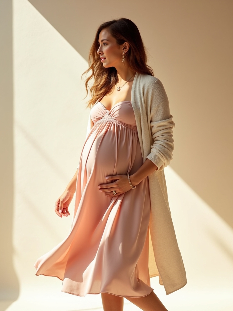 maternity fabrics breathable stretchy comfortable