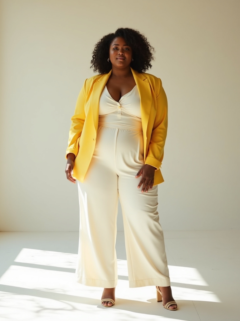 midsize tailored jumpsuit confidence