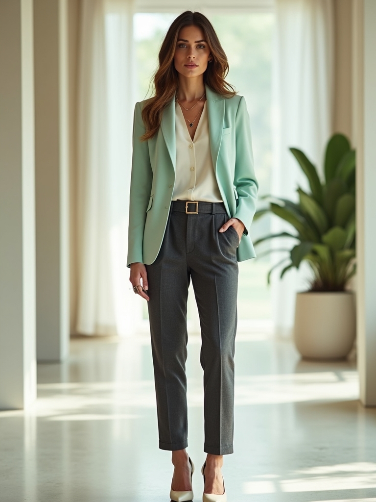 modern tailored trousers comfort