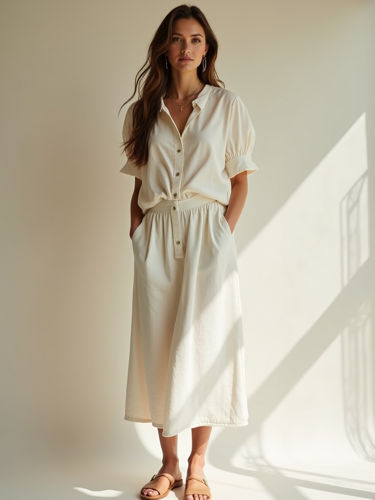 modest summer capsule wardrobe