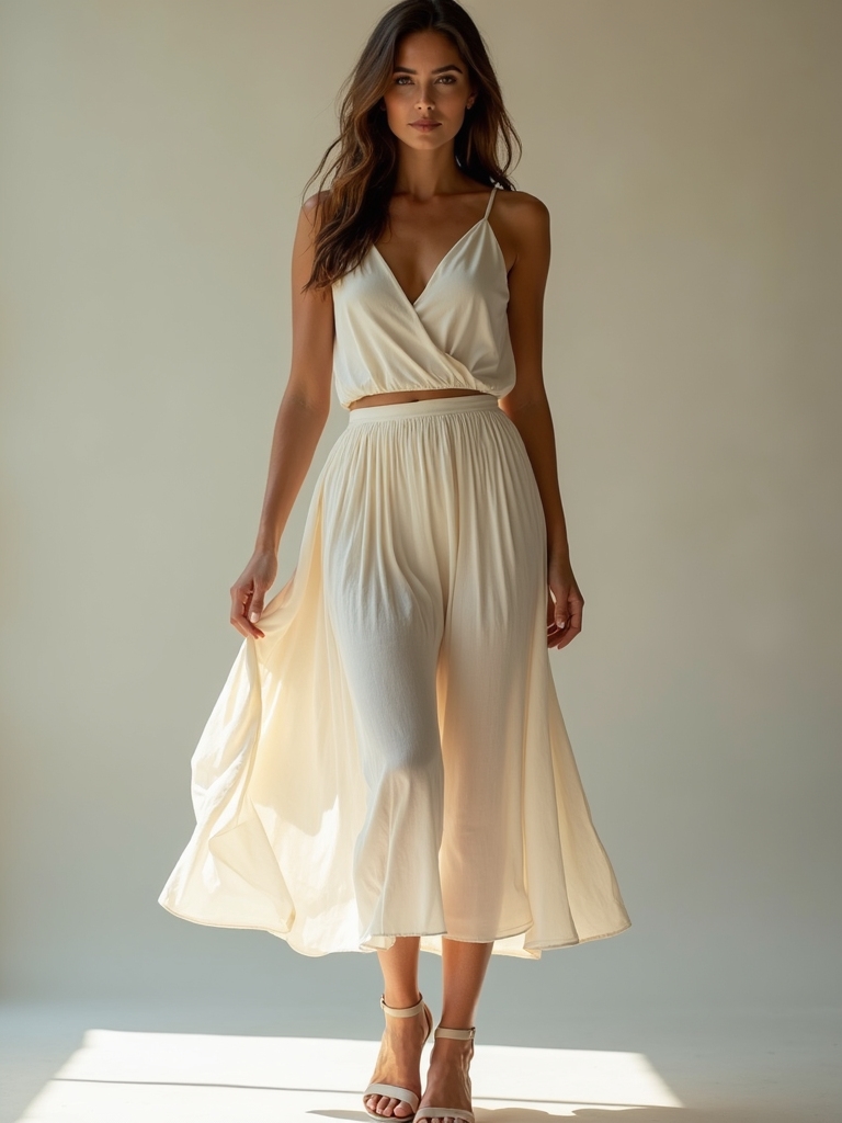 modest summer skirt outfits