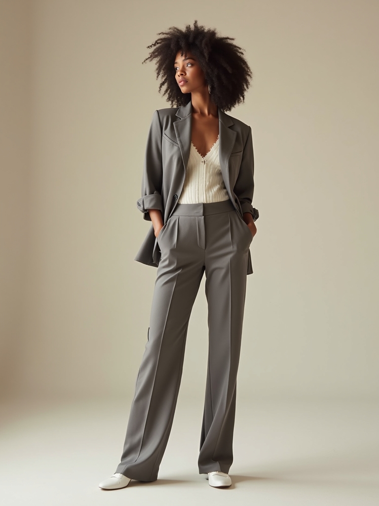 monochrome elegance with texture