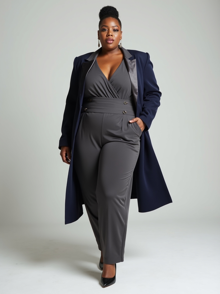 monochrome elongates color block flatters