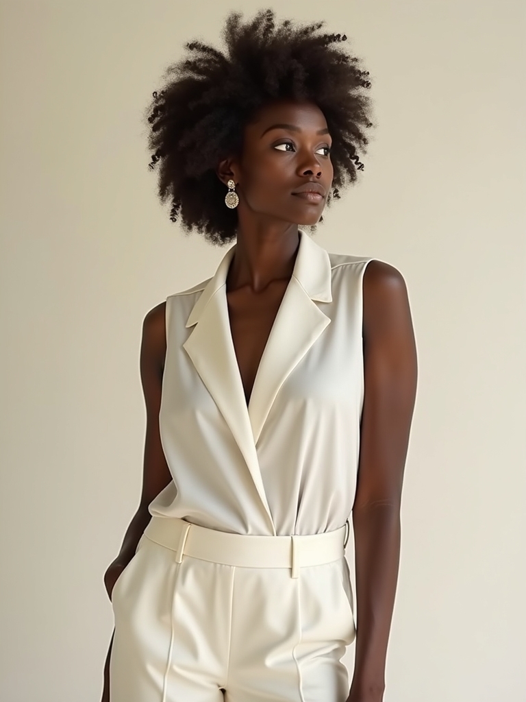 monochrome looks with texture