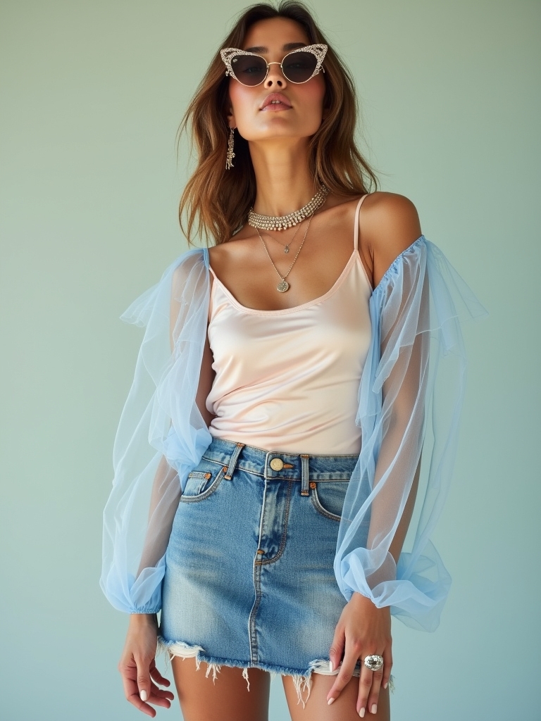 nostalgic playful summer contrasts