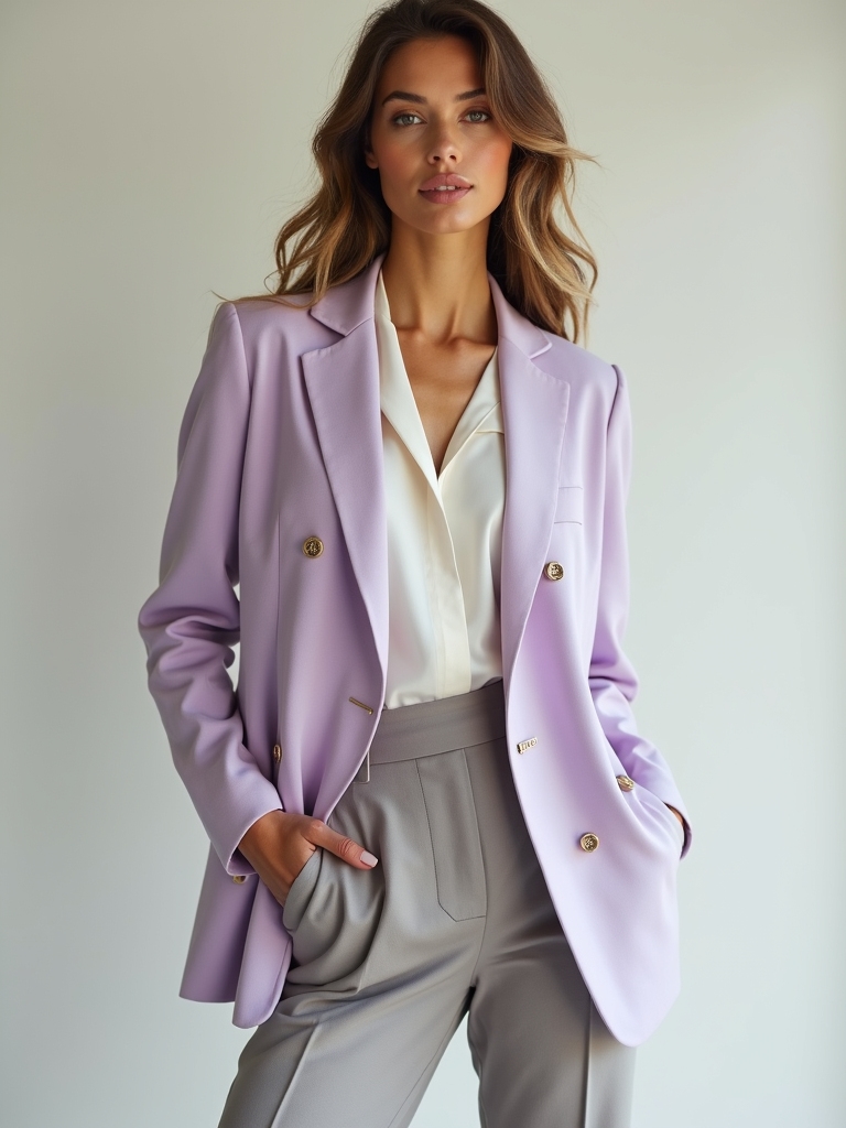 pastel blazers for spring