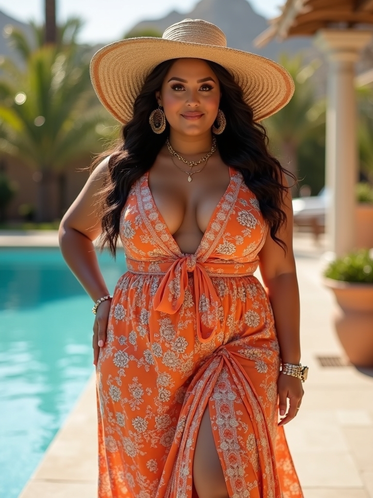 plus size boho summer styles