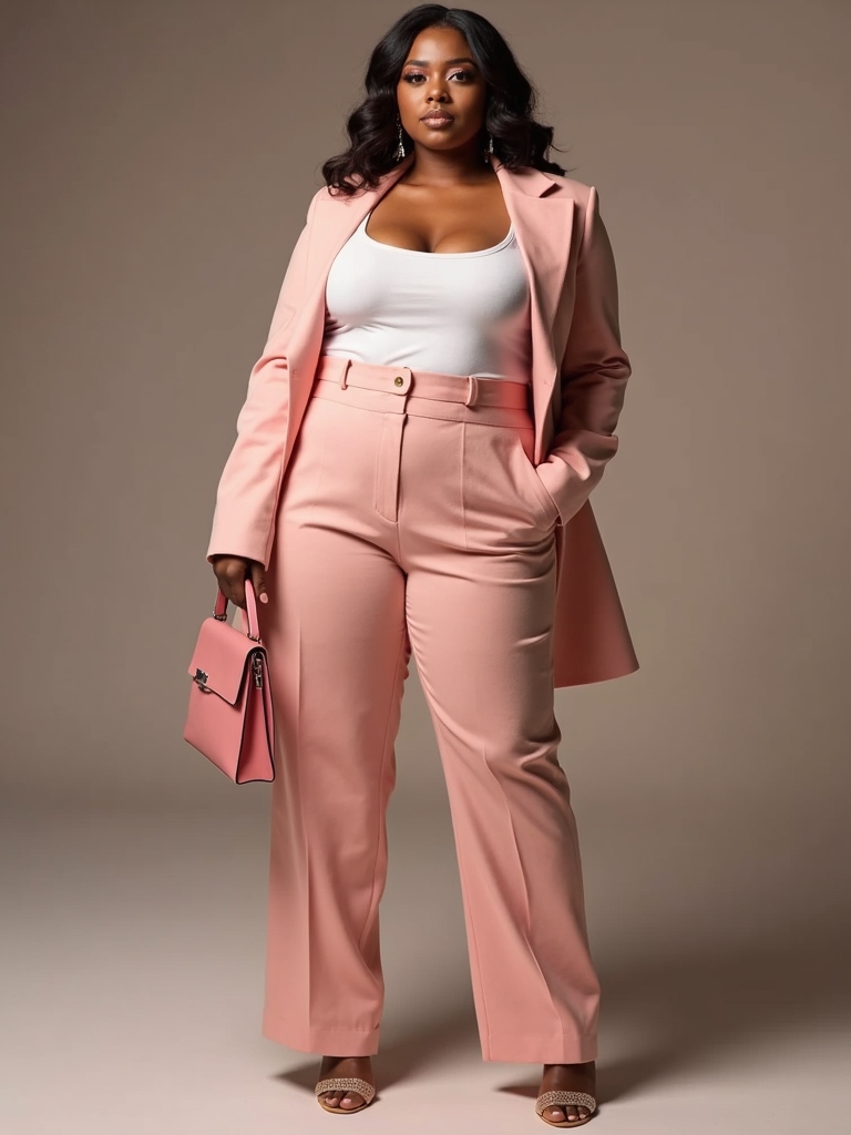 plus size spring workwear