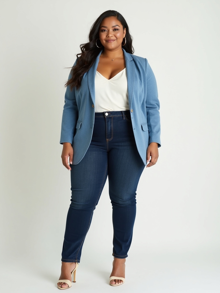 plus size summer jeans