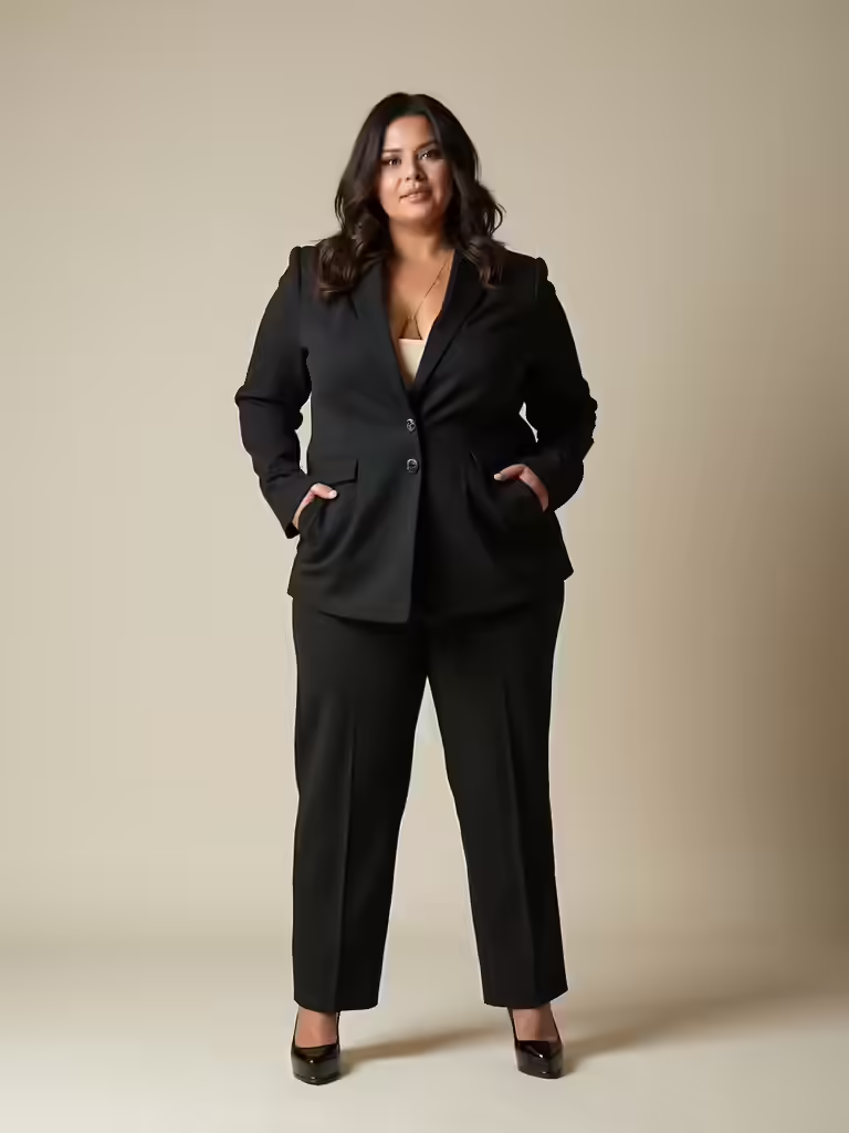 plus size summer office fashion