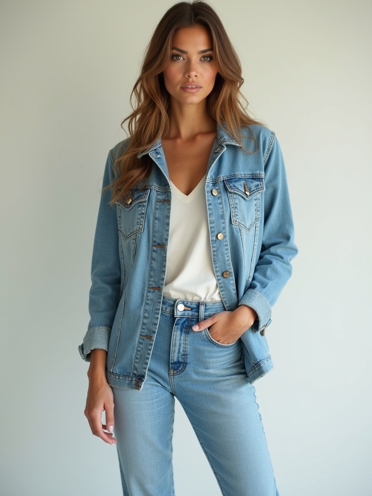 polished denim for confidence
