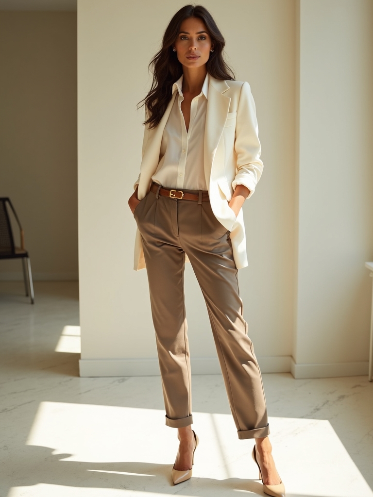 professional lightweight summer attire