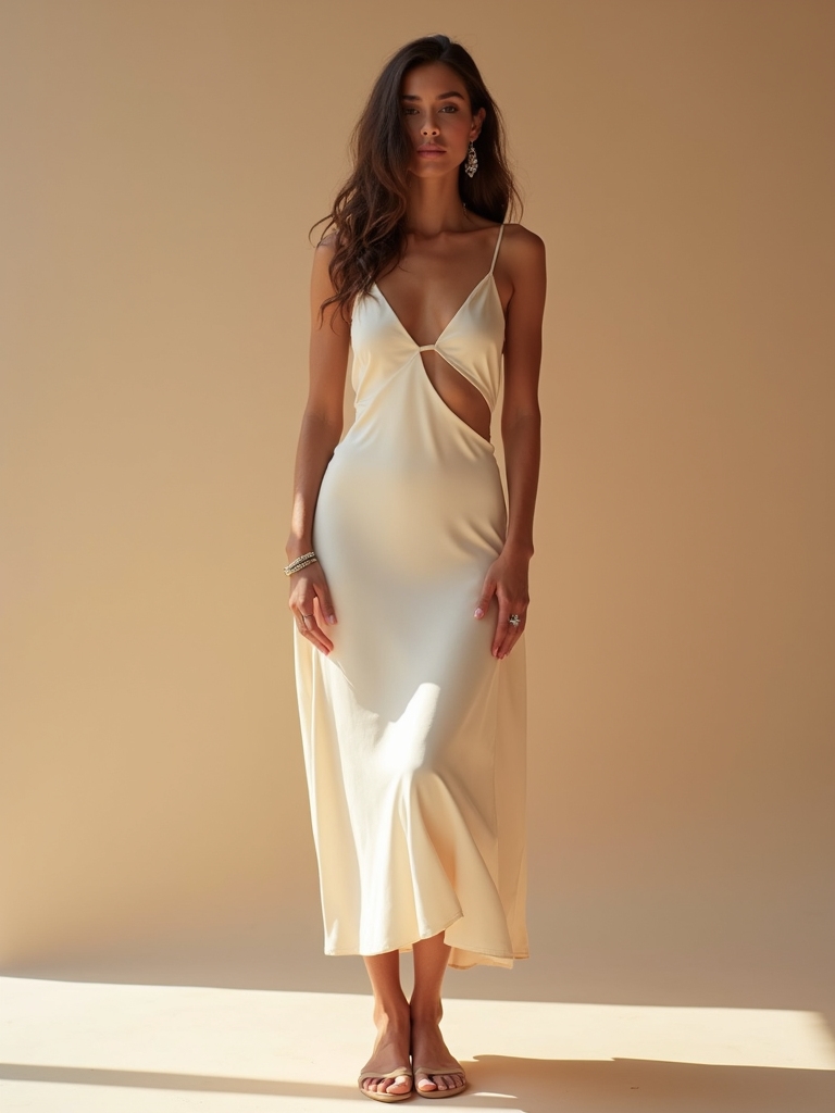 silk slip dress elegance