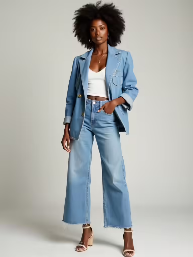 soft chic spring ready denim