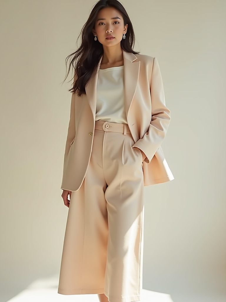 soft neutral outfit foundation tips