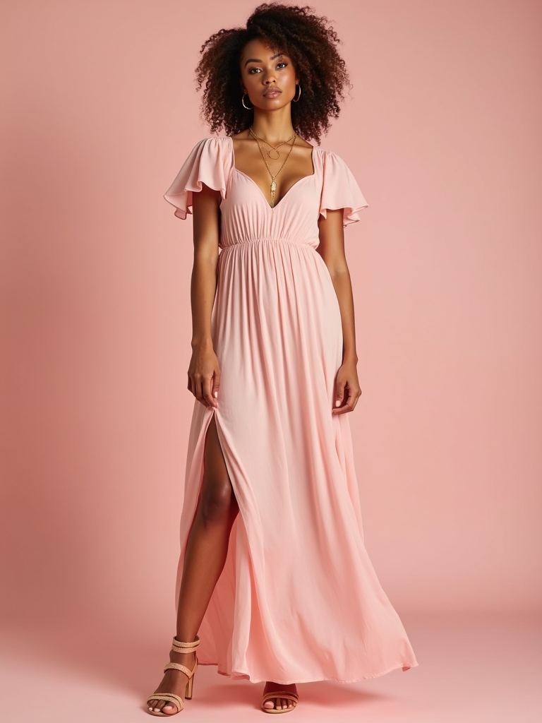 soft pink summer elegance