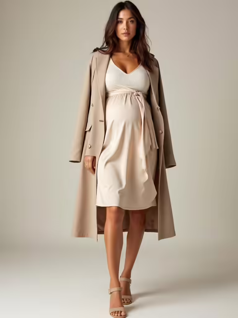 spring casual maternity outfits